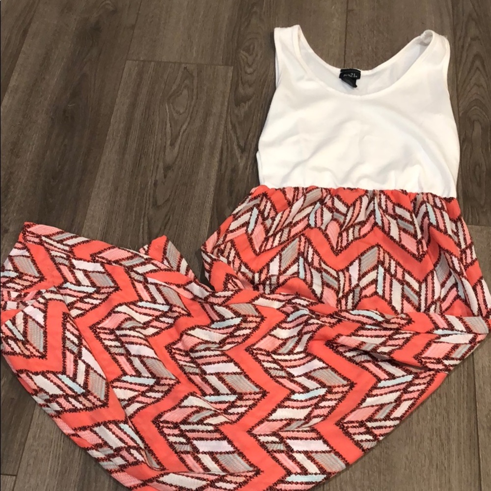 Chevron Maxi dress